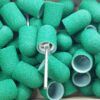Cappucci pedicure abrasivi C13G - verde