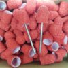 Cappucci fresa abrasivi C10R rosso 60 Gritt, Ø 10mm Multibor