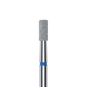 Punta fresa diamantata Cilindro, blu, Ø 2,5mm, abrasivo medio