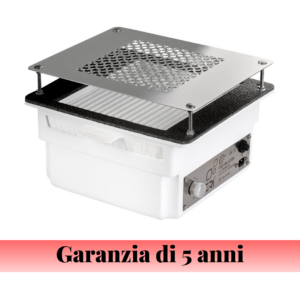 TERI 800 Aspiratore Unghie ad Incasso - bianco/silver